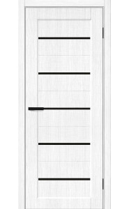 Межкомнатная дверь Мода-22 Black Line, цвет Snow Melinga Межкомнатная дверь Мода-22 Black Line, цвет Snow Melinga