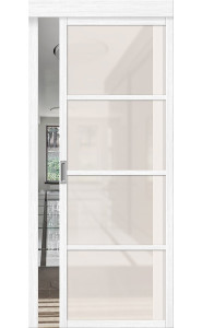 Межкомнатная дверь Твигги-11.3, со стеклом, цвет Snow Melinga Межкомнатная дверь Твигги-11.3, со стеклом, цвет Snow Melinga